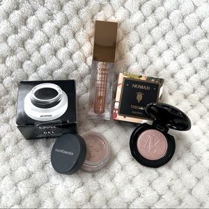 NYX, bareMinerals, Kokie, Nomad Eyeshadow/Eyeliner Bundle